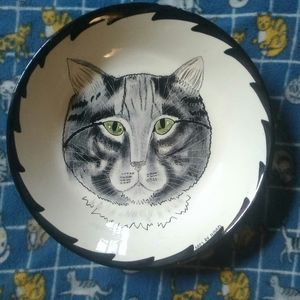 Vintage "Cats by Nina" Large bowl